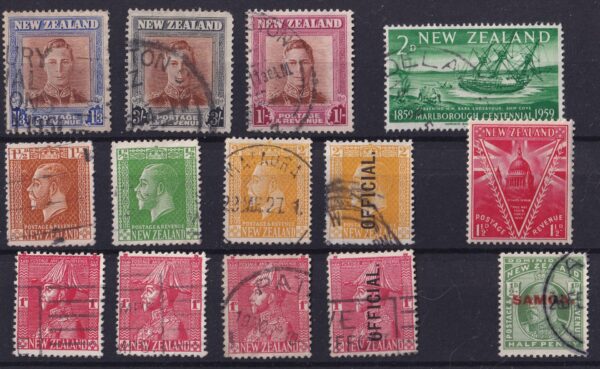 New Zealand Stamp Frimærke