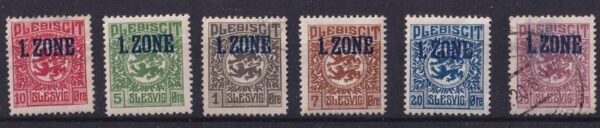 Slesvig Stamp Frimærker Diverse