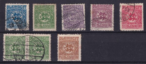 Slesvig Stamp Frimærker Diverse