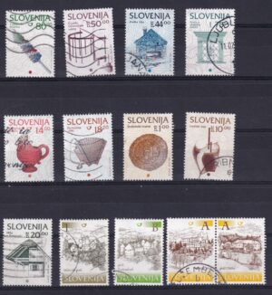 Slovenien Stamp Frimærker Diverse