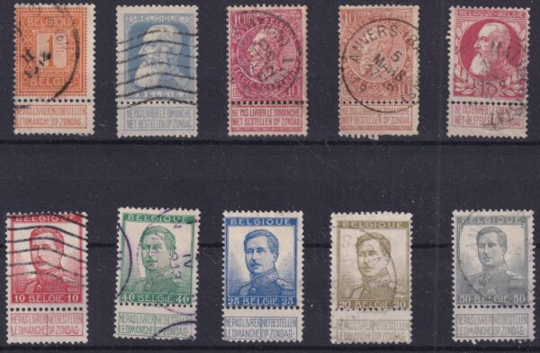 Belgien Stamp Frimærker