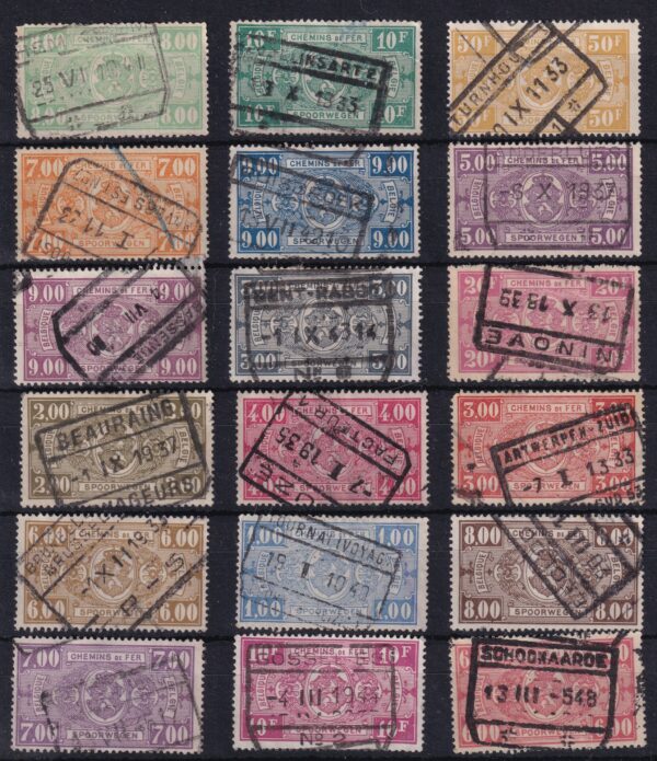 Belgien Stamp Frimærker