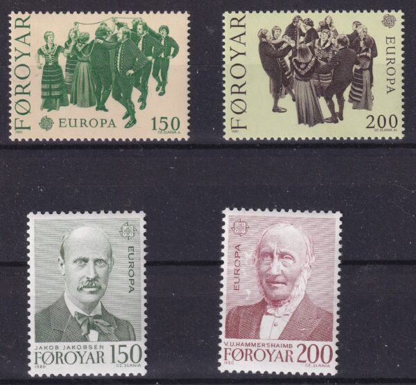 Færøerne Stamp Frimærke