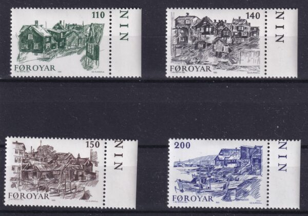 Færøerne Stamp Frimærke