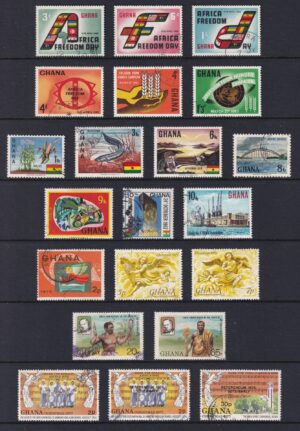 Ghana Stamp Frimærke Diverse