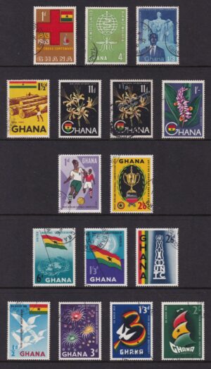 Ghana Stamp Frimærke Diverse