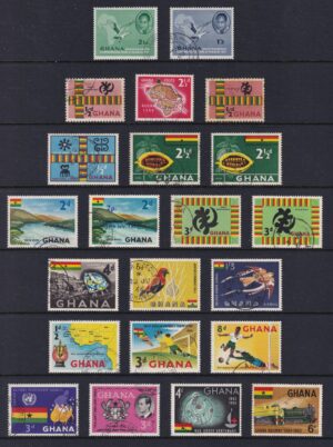 Ghana Stamp Frimærke Diverse