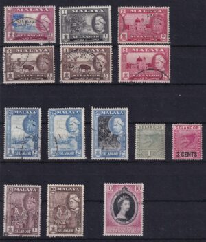 Selangor Stamp Frimærker