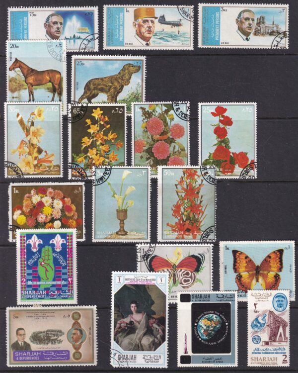 Sharjah Stamp Frimærker Diverse