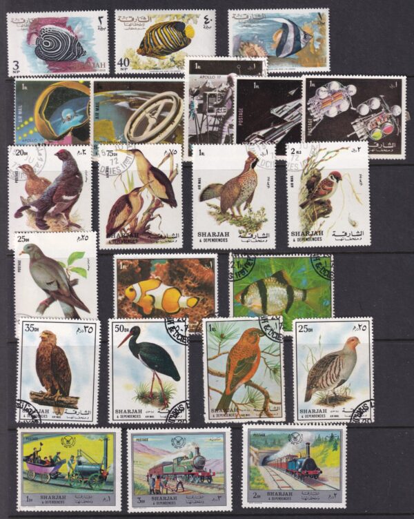 Sharjah Stamp Frimærker Diverse