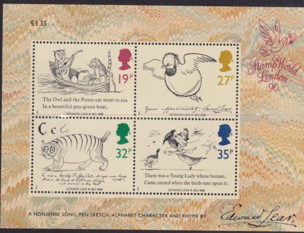 England Stamp Frimærke