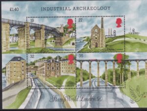 England Stamp Frimærke