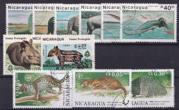 Nicaragua Stamp Frimærke Diverse