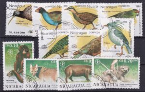 Nicaragua Stamp Frimærke Diverse
