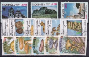 Nicaragua Stamp Frimærke Diverse