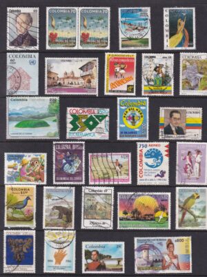 Colombia Stamp Frimærker Diverse
