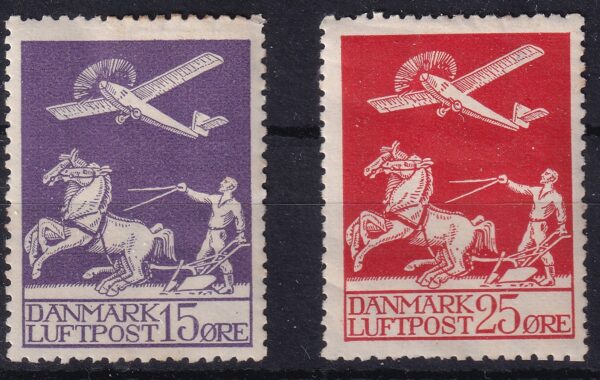 Danmark Frimærke Stamp