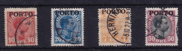 Danmark Frimærke Stamp