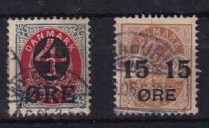Danmark Frimærke Stamp