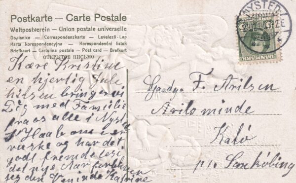 Danmark Julekort Frimærker Stamp - Image 2