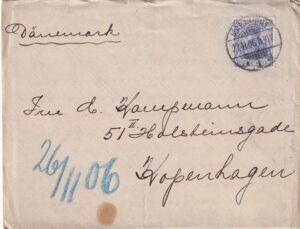 Det Tyske Rige Brev Stamp Frimærker
