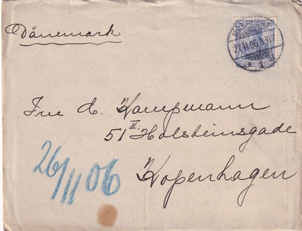 Det Tyske Rige Brev Stamp Frimærker