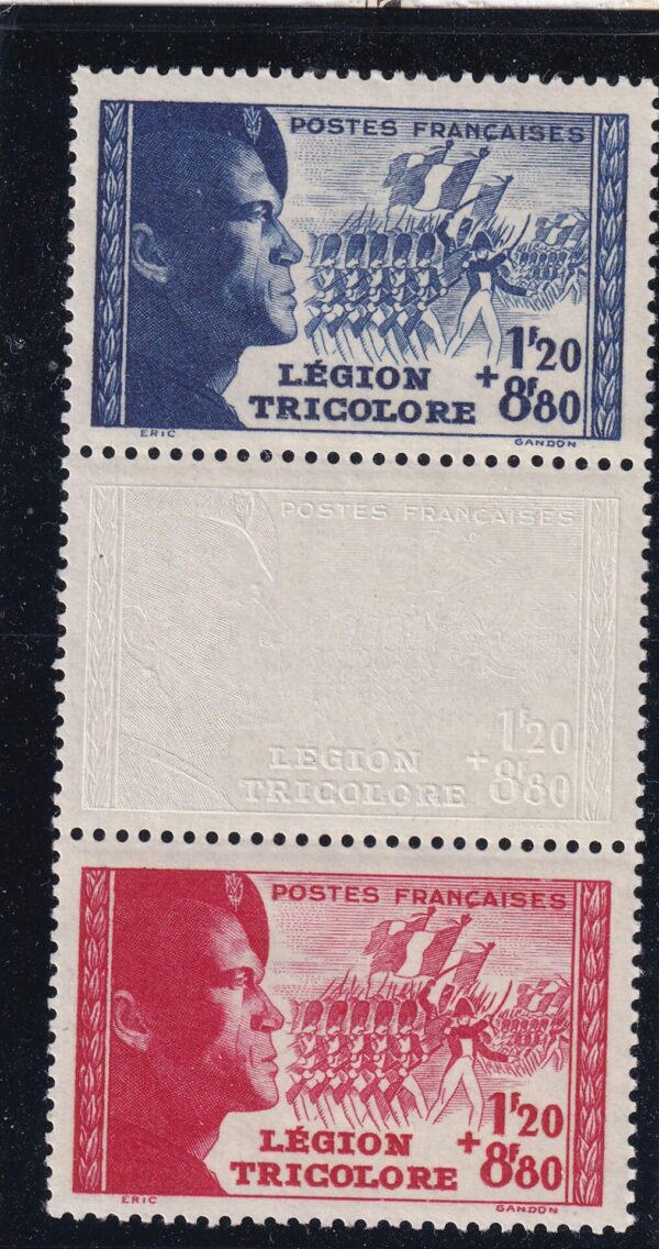 Frankrig Stamp Frimærker 1942