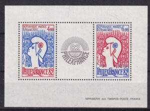 Frankrig Stamp Frimærker 1982