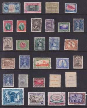 Guatemala Stamp Frimærker Diverse