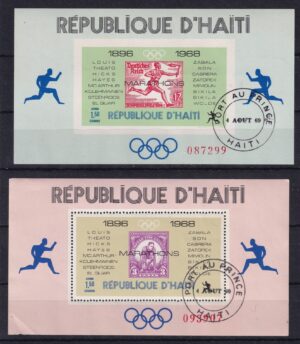 Haiti Frimærker Miniark 1969