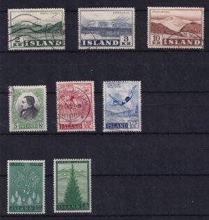 Island 1957 Stamp Frimærker