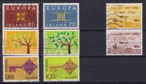 Island Stamp Frimærker Diverse