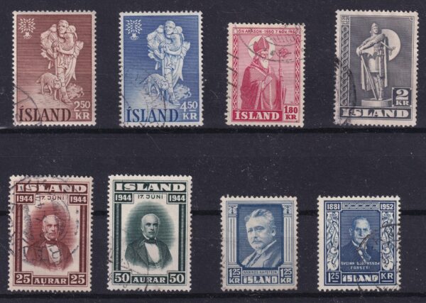 Island Stamp Frimærker Diverse