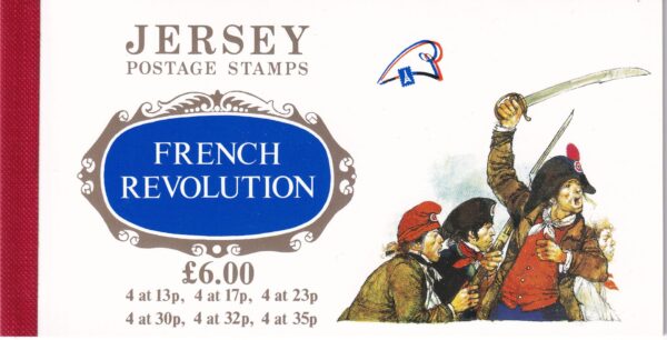 Jersey Hæfte Frimærke Stamp