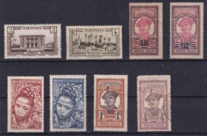 Martinique Stamp Frimærker