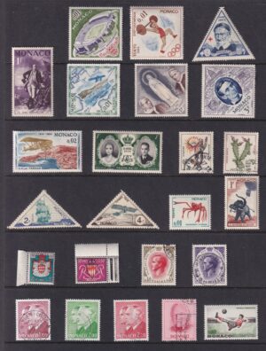 Monaco Stamp Frimærker