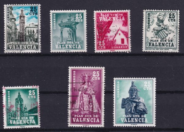 Spanien Valencia Stamp Frimærke