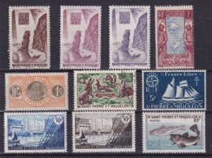 St. Pierre et Miquelon Stamp Frimærker