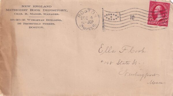 USA Brev Stamp Frimærke 1901