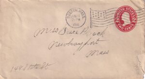 USA Brev Stamp Frimærke 1910
