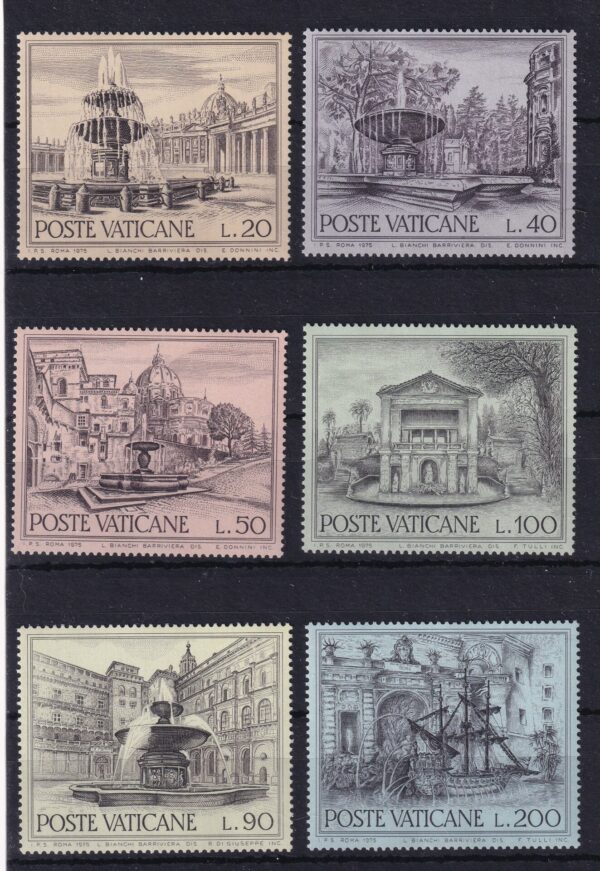 Vatikanet 1975 Stamp Frimærker