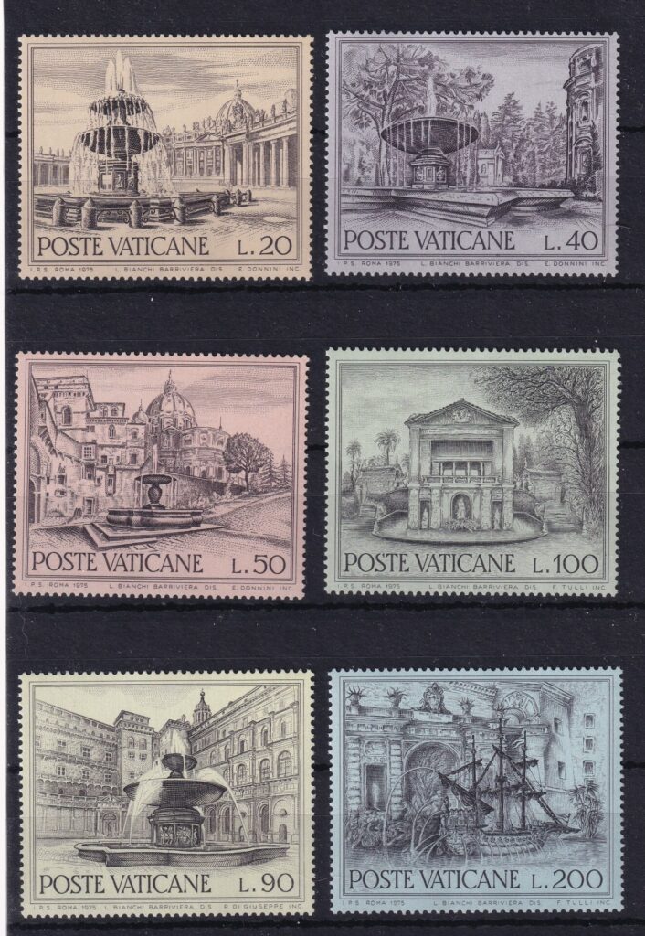 Vatikanet 1975 Stamp Frimærker