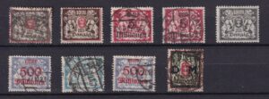 Danzig Stamp Frimærker Diverse