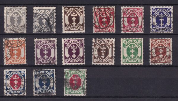 Danzig Stamp Frimærker Diverse