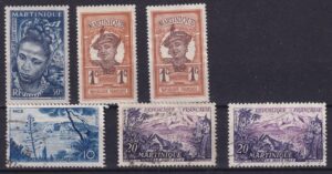 Martinique Stamp Frimærker