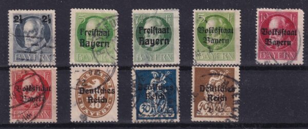 Bayern Frimærker Stamp