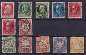 Bayern Frimærker Stamp