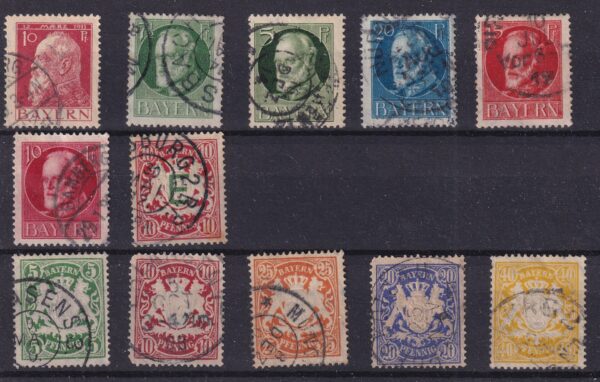Bayern Frimærker Stamp