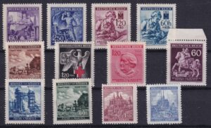 Bøhmen og Mähren Stamp Frimærker