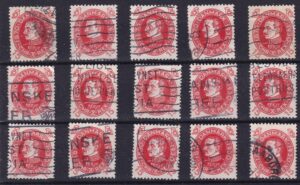 Danmark Stamp Frimærker dubletter